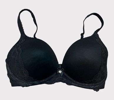 Victoria's Secret Body By Victoria No Wire Black Bra Size 34DD - $25 - From  Cocos Shop and