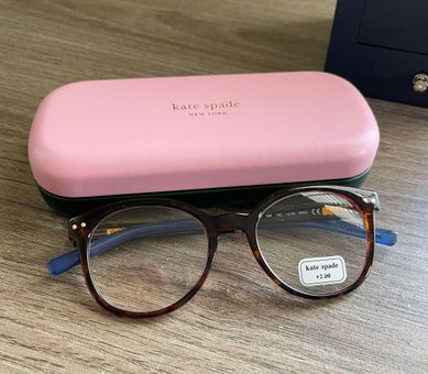Kate Spade NEW YORK Kaylin 49MM Round Reading Glasses strength  with  case - $51 New With Tags - From daisy