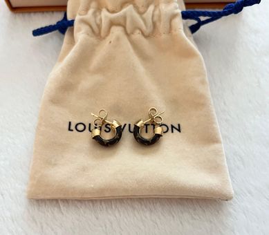 Mini Louis Gold Hoop Earrings