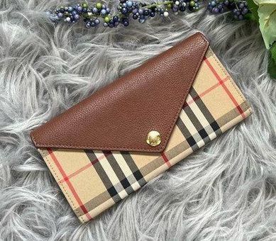 Vintage Check Wallet