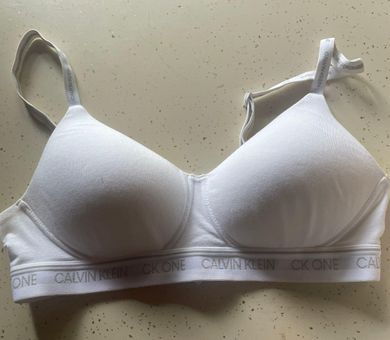 Calvin Klein Padded Bra White Size M - $20 (33% Off Retail) - From Haley