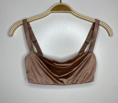 SKIMS STRETCH SATIN SQUARE NECK BRA Size XS - $25 - From Katherine