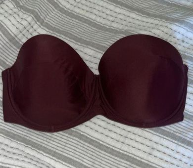 Adore Me Gently worn, eggplant purple, bra, size 38 H. Double sets