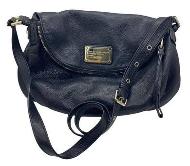 Marc by Marc Jacobs Black Leather Classic Q Natasha Crossbody Bag