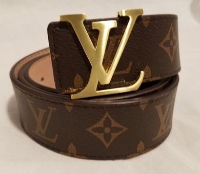 Louis Vuitton Cognac Leather Cord Belt ○ Labellov ○ Buy and Sell