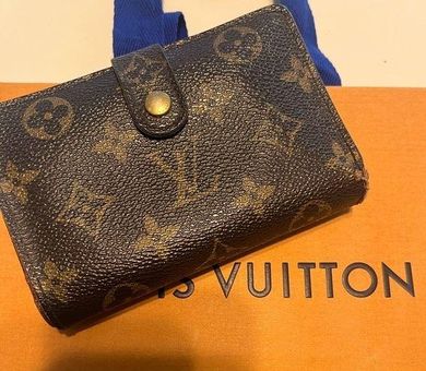 Louis Vuitton Authentic kiss lock Monogram French purse snap closure wallet  - $186 - From Michelle