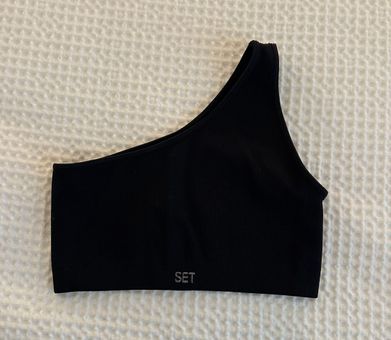 Set Active Black Sports Bra Size M - $20 - From Addy