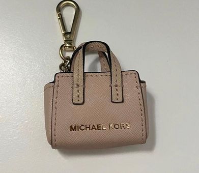 Michael Kors Keychain Card Case Brown MK Signature Blue | Shopee Philippines