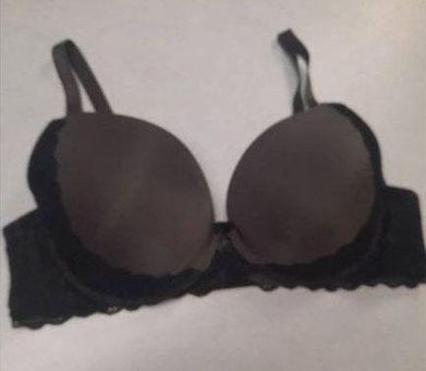 Torrid Size 46C Push Up Plunge Charcoal Gray Bra - $32 - From