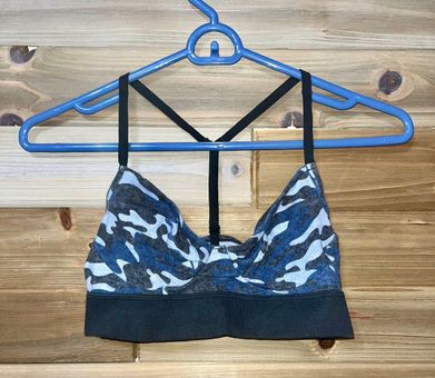 Colsie Blue Camo Bra - $8 (86% Off Retail) - From Ashley