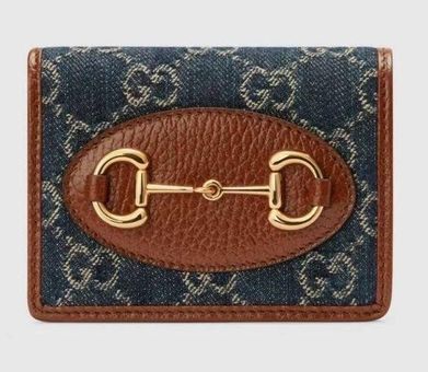 Gucci Horsebit 1955 Card Case Wallet