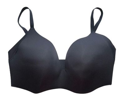 Knix WingWoman Contour Bra Black Size 8 Wireless Molded Foam