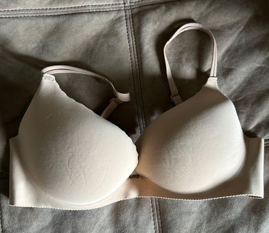 Victoria's Secret 36D Angels Secret Embrace Push Up Bra Nude Beige Tan Size  36 D - $12 (81% Off Retail) - From Hannah