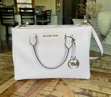 Mua Túi Đeo Chéo Nữ Michael Kors MK Montgomery Crossbody Bag Màu Xanh Baby   Michael Kors  Mua tại Vua Hàng Hiệu h092559