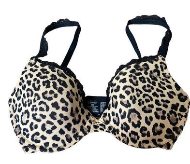 Soma Embraceable Push Up Lace Trim Underwire Bra Leopard 32D Womens  Inimates Size undefined - $17 - From Jalesa