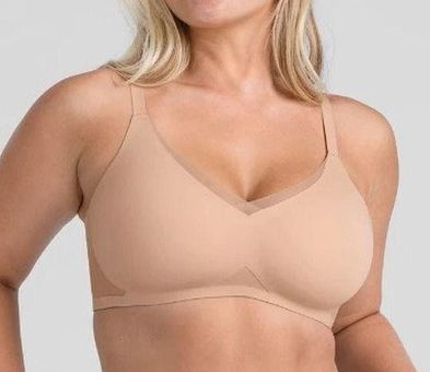 HoneyLove CrossOver Bra Women's Small Sand Beige Wireless