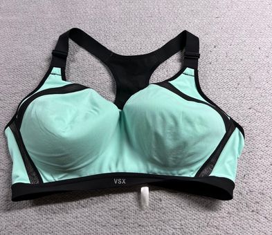 Victoria's Secret VSX Mint Green & Black Sports Workout Bra 40DD