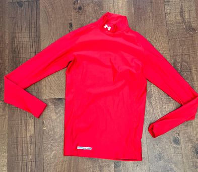 Under Armour Compression Mock Turtleneck Red Size M - $29 - From Davina