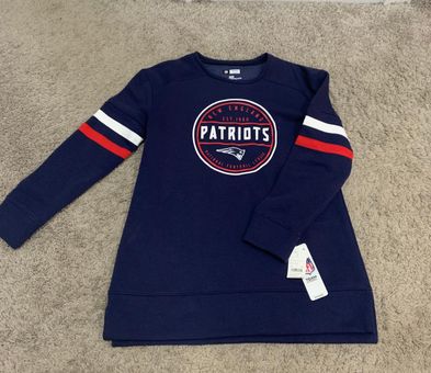 NFL Team Apparel New England Patriots Sweater Blue Size M - $26 New With  Tags - From Lindsey