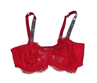 Victoria's Secret Very Sexy Shine Strap Lace Push-Up Without