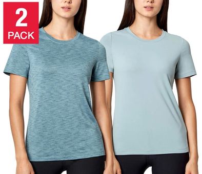 Mondetta Women's Top Sz XL  2-Pack Comfort Active Tee Green - $13 New With  Tags - From Amy