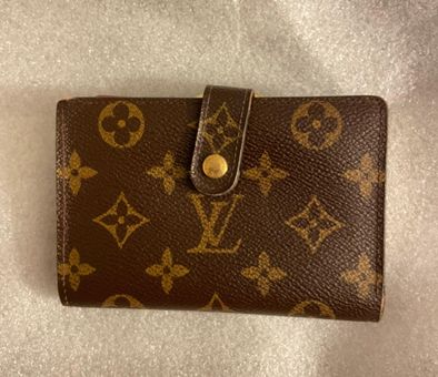 Louis Vuitton Auth Monogram Porte Monnaie Billets Viennois Bifold Brown -  $295 - From Hanin