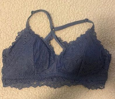 Nautica blue lace bralette Size L - $6 - From Emily