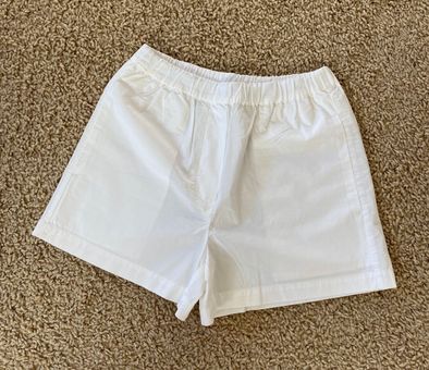 Aritzia Wilfred XXS Boxy Relaxed Fit Waisted Shorts Summer Beach White $21 (63% Off Retail) - From Anna