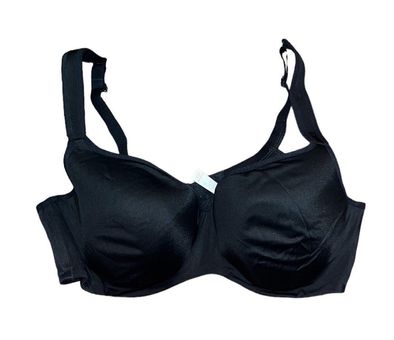 Cacique Women's lightly lined balconette black bra Size 44 D - $20 - From  Julia