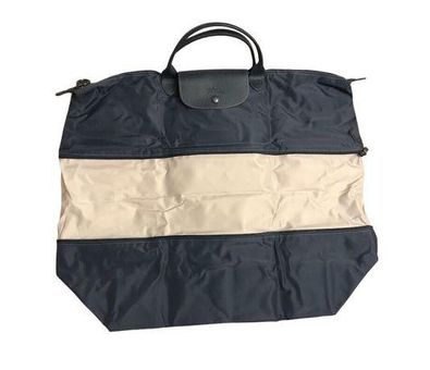 Longchamp Large Le Pliage Canvas Travel Bag Tote Expandable