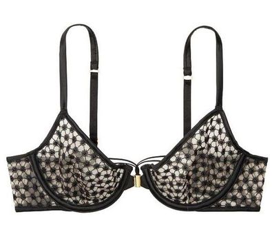 Victoria's Secret 41. Very Sexy Starburst Unlined Demi Bra Black Size 32DD  NWT - $68 New With Tags - From MyRandom