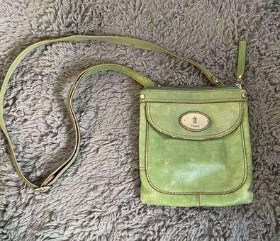 Fossil | Bags | Fossil Crossbody Butter Soft Leather Purse In A Mint Green  Shade | Poshmark