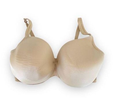 Cacique Lightly Lined Full Coverage Nude Bra Underwire 42G Plus