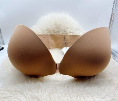 36DDD Beige Push Up Bra