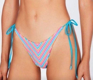 Triangl VINCA - SHERBET STRIPE BIKINI BOTTOM, SIZE SMALL Multi - $28 - From  AbbieKate