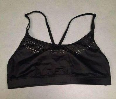 Victoria's Secret Victoria Secret Sport Laser Cut Out Unlined Strappy Back  Sport Bra S Black - $14 - From Ashley