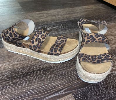 cheetah steve madden sandals