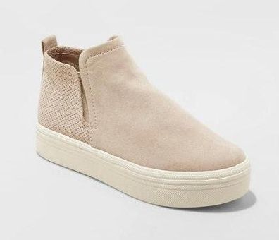 white platform sneakers target
