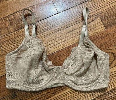 Calvin Klein Sheer Floral Lace Bra Nude Size 32D - $20 - From Dee