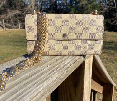 Shop LV Checkered Crossbody Bag