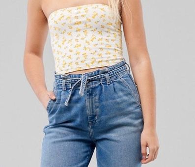 Hollister reversible tube top Yellow 15 11 Off Retail New With