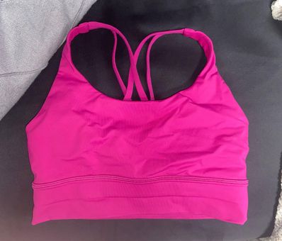 Lululemon ripened raspberry longline energy bra Pink Size 6 - $39