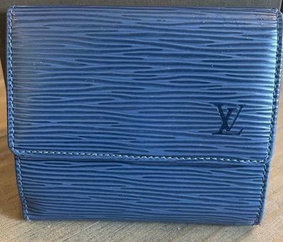 Louis Vuitton Blue Epi Leather Wallet ○ Labellov ○ Buy and Sell Authentic  Luxury