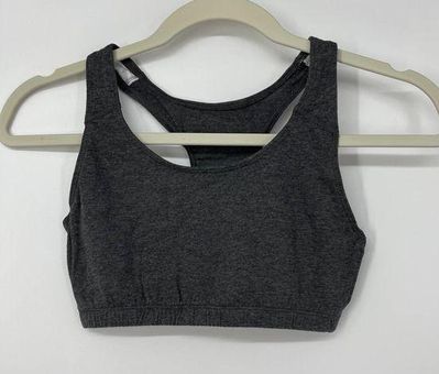 Fruit of the Loom GRAY COTTON SPORTS BRA SIZE 34 - $15