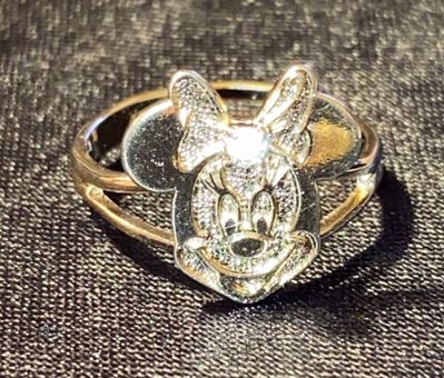 Disney Jewelry | Sterling Silver Mickey & Minnie Ring | Color: Silver | Size: 7 | Baby_Isaiah2003's Closet