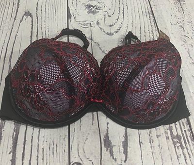 Cacique Lace Plunge Cleavage Solution Bra Sz 38D. - $22 (42% Off