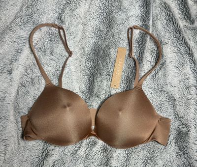 SKIMS Ultimate Bra NIPPLE PUSH-UP BRA Tan Size 32 B - $200