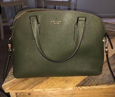 Kate Spade Pre-loved kate spade cameron street Handbag mini boston bag  leather Light green 2WAY 2024 | Buy Kate Spade Online | ZALORA Hong Kong