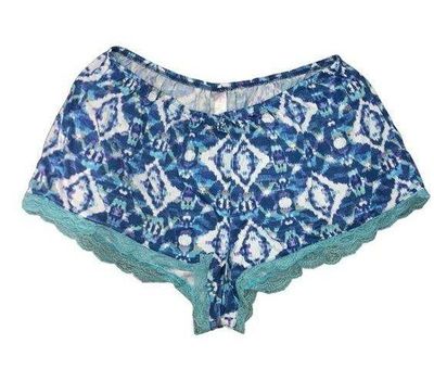 Secret Treasures Women's 2X Plus Blue Lace Trim Loungewear Shorts Elastic  Waist - $14 - From The Traveling