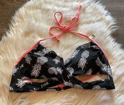 PINK - Victoria's Secret VS Pink Pineapple 🍍 Criss Cross Swim Top ✨ Size L  - $27 New With Tags - From Madi